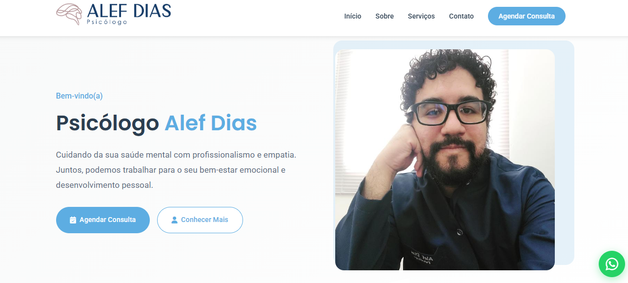 Psicólogo Alef Dias